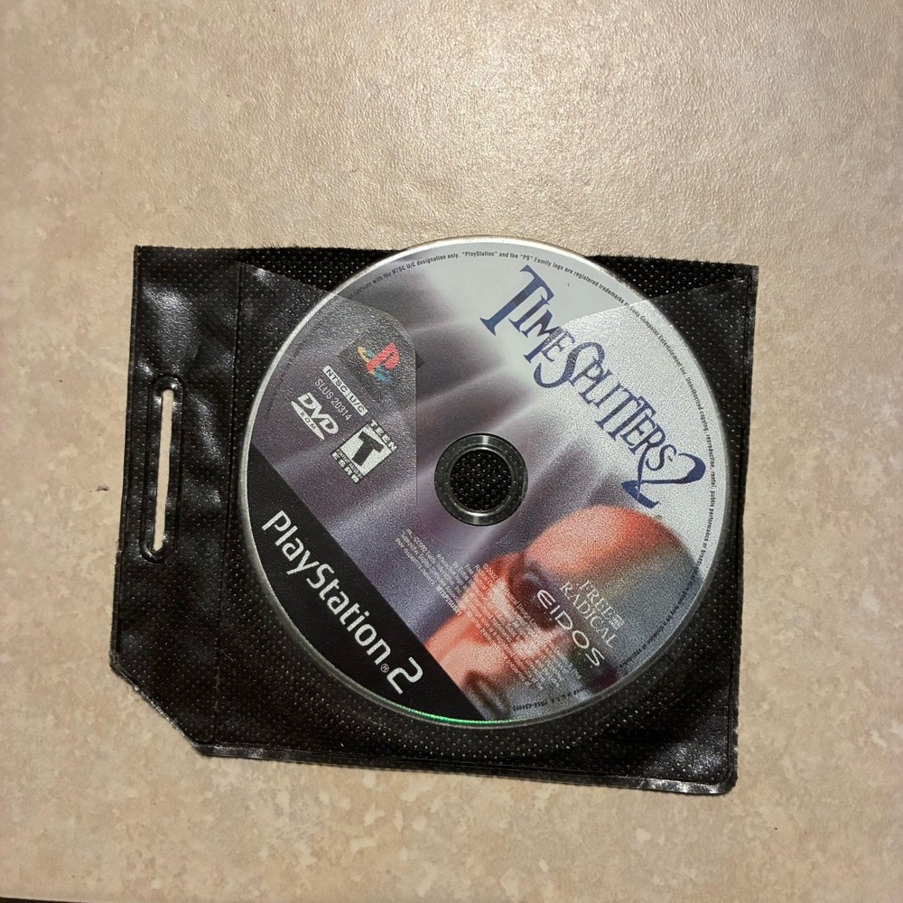 TimeSplitters 2 Sony PlayStation 2 Disc-Only Game